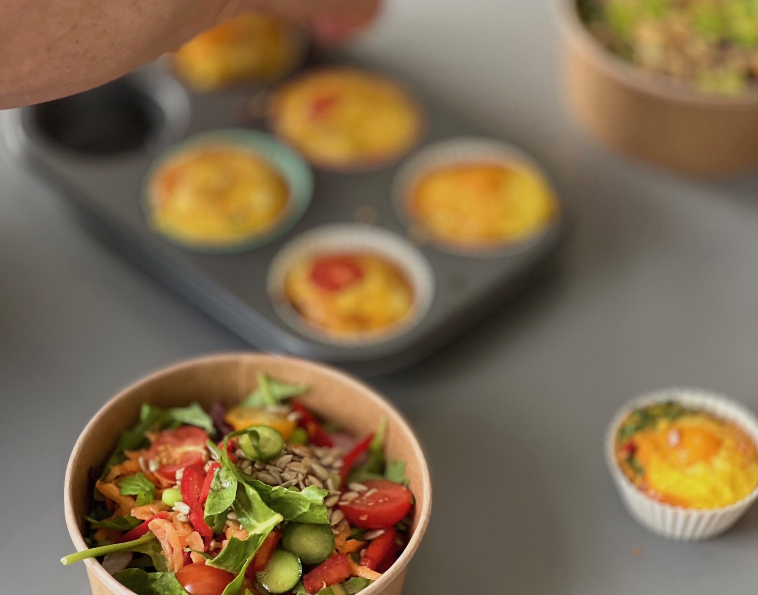 mini frittatas