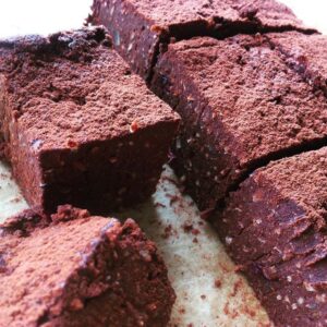 Raw Chocolate & Coconut Brownies