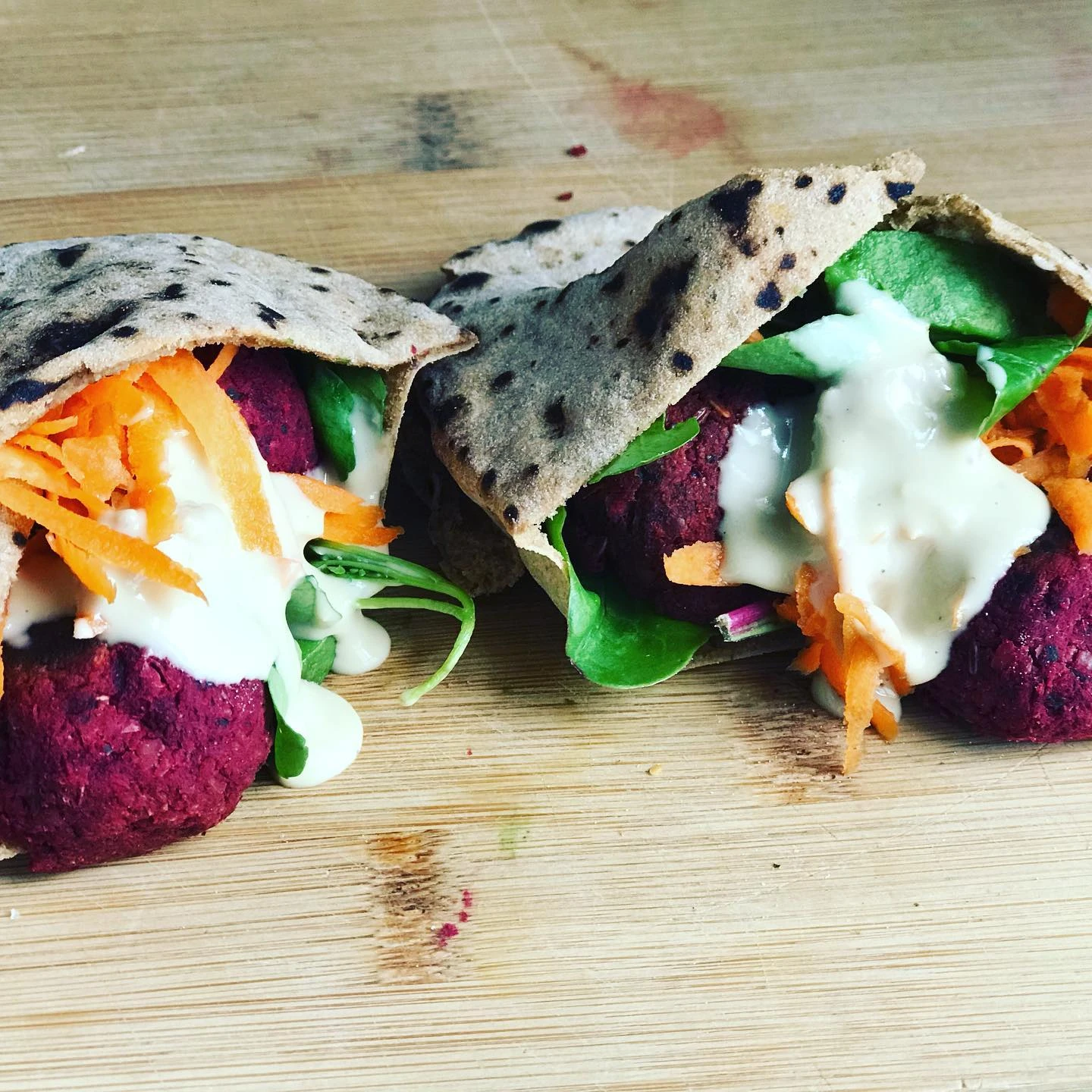 Beetroot Falafel