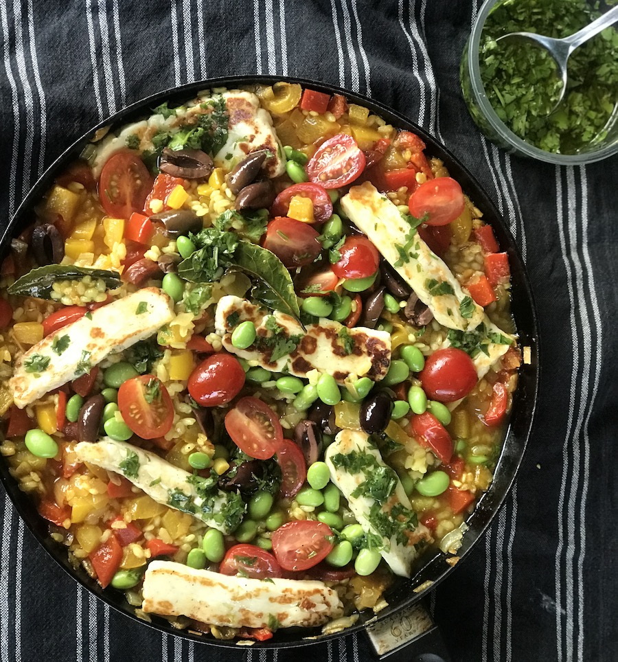 Rainbow Paella