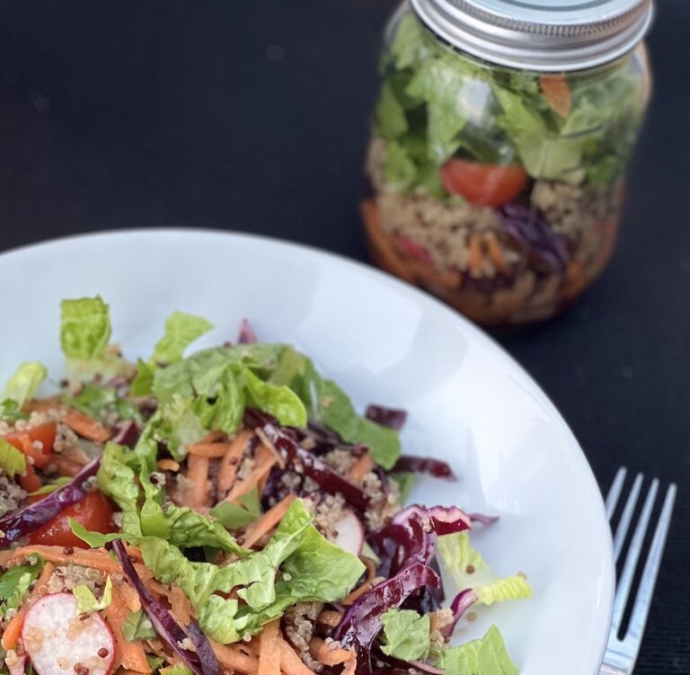 Easy Salad Pots With Miso Dressing Feel Good Food